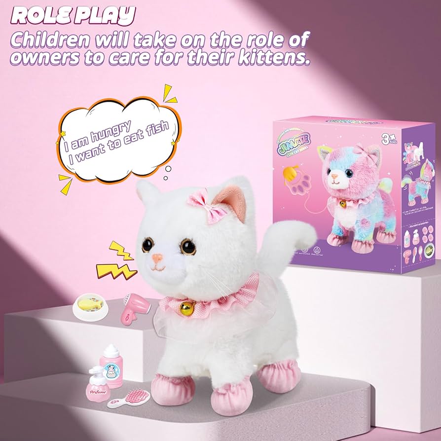 Sigikids シギキッド CAT WALK-PETS Patchwork Cat Plush Toy – sigikid